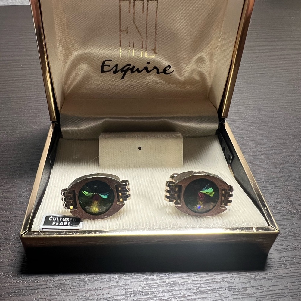 Multicolor Cuff Links